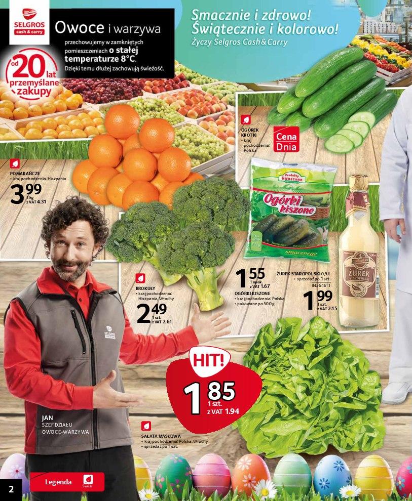 Gazetka promocyjna Selgros str. 2