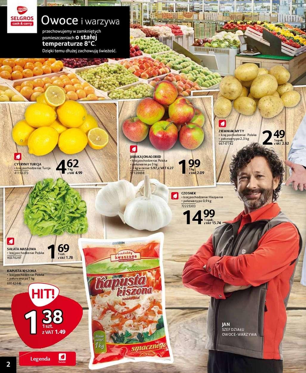 Gazetka promocyjna Selgros str. 2