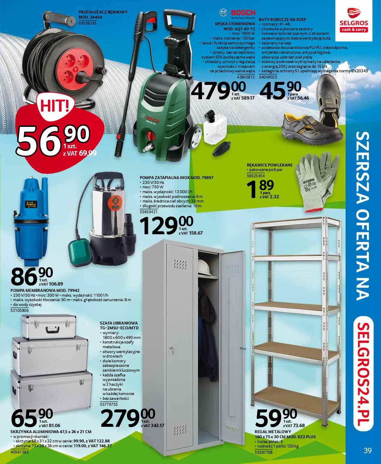 Gazetka promocyjna Selgros str. 39