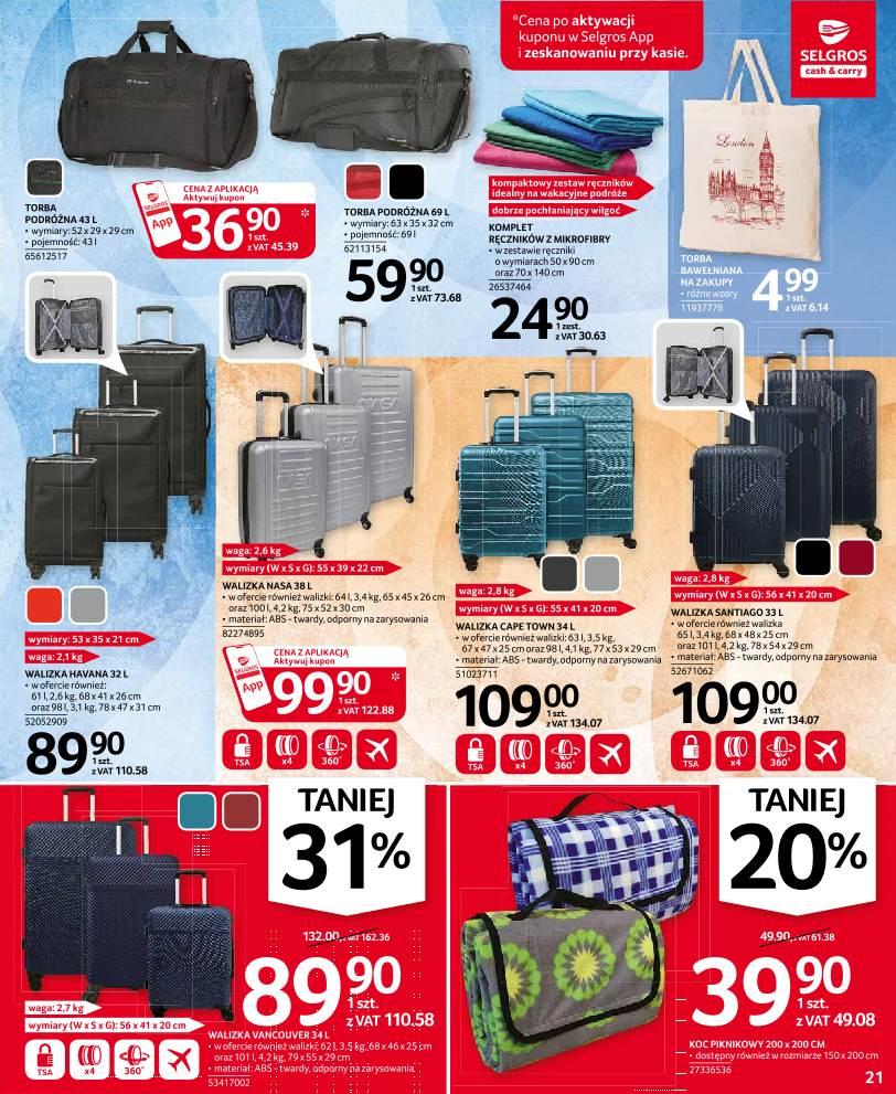 Gazetka promocyjna Selgros str. 21