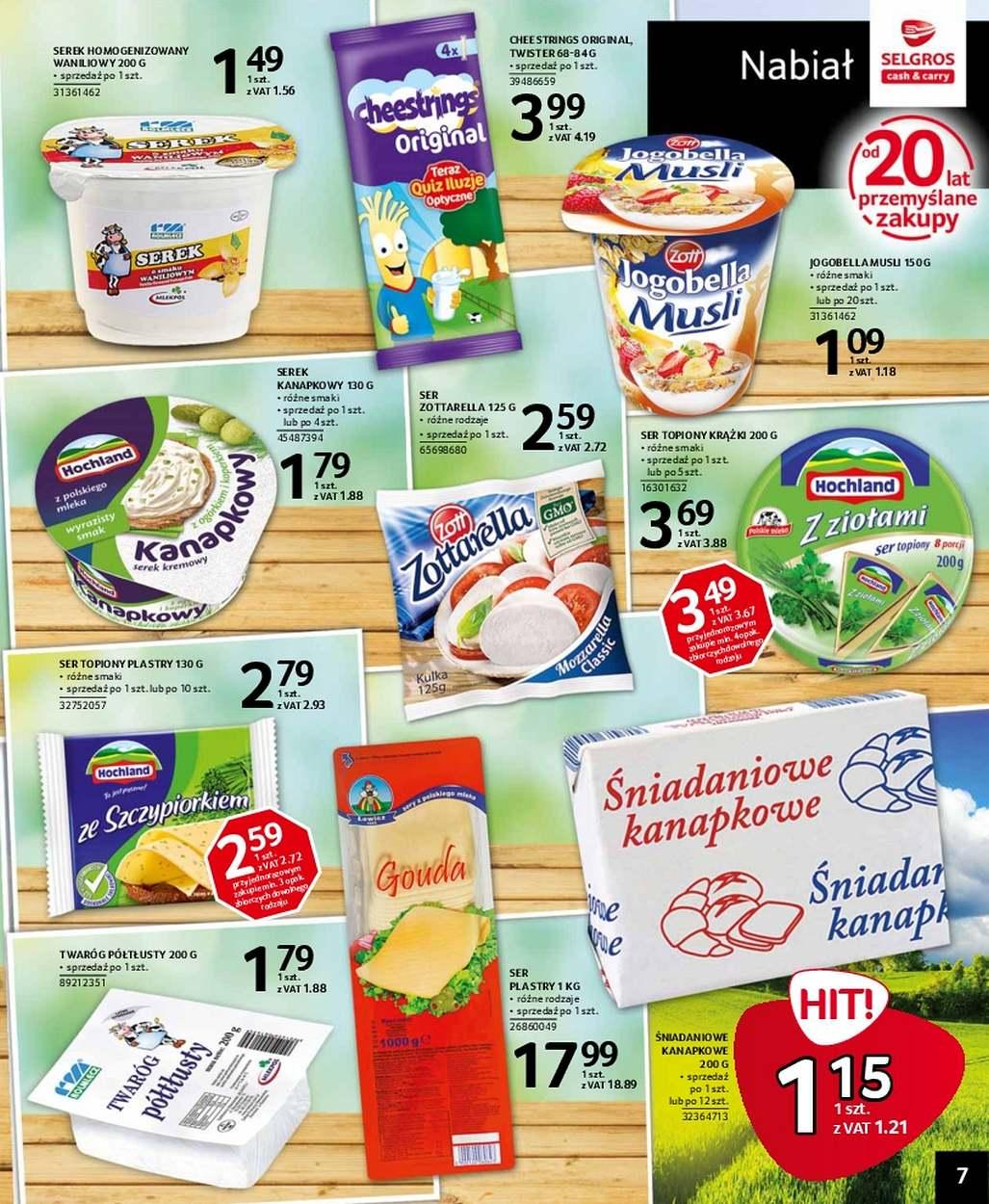 Gazetka promocyjna Selgros str. 7