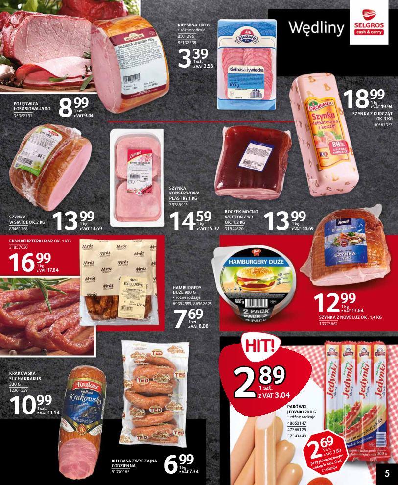 Gazetka promocyjna Selgros str. 5