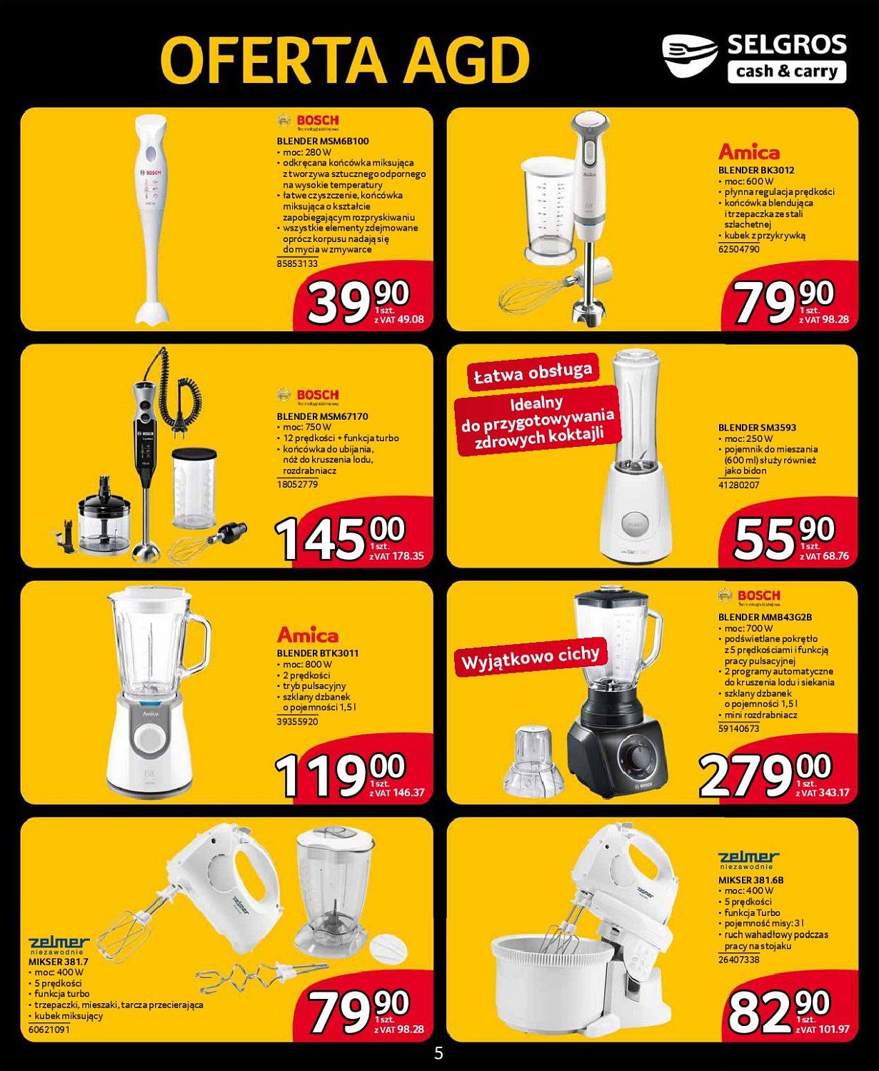 Gazetka promocyjna Selgros str. 5