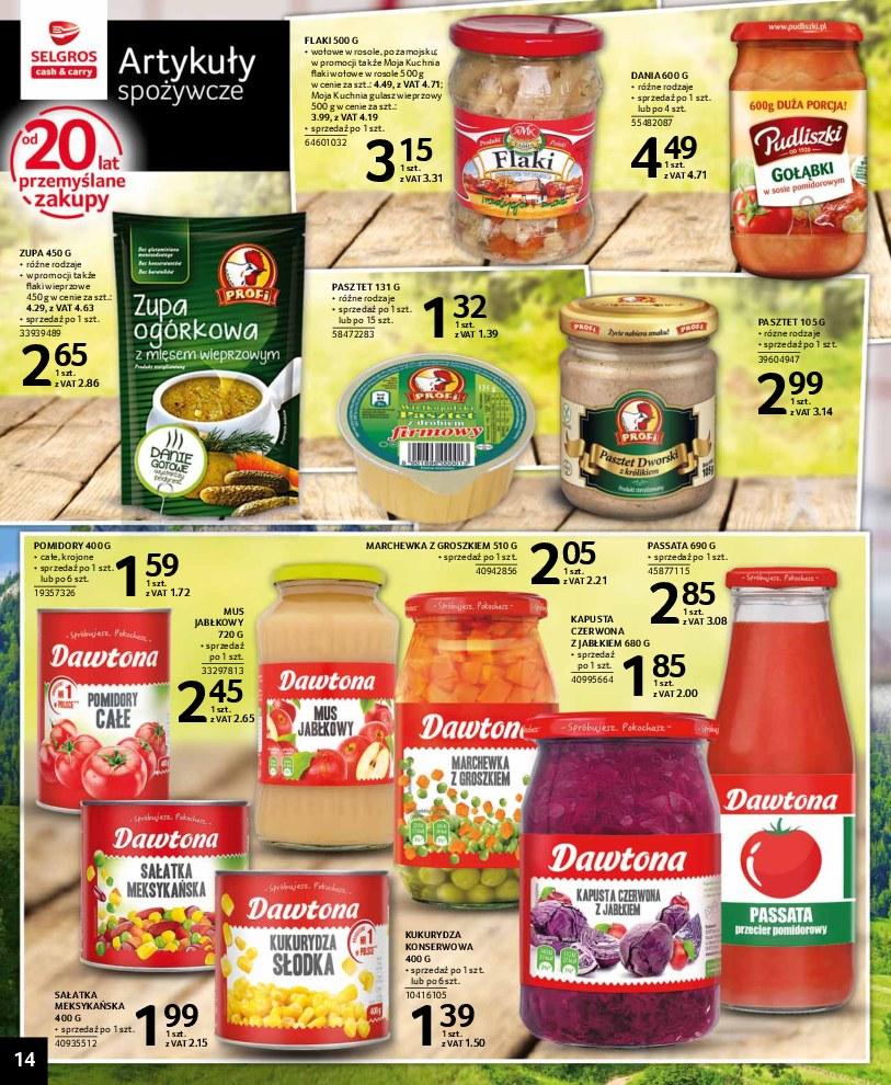 Gazetka promocyjna Selgros str. 14