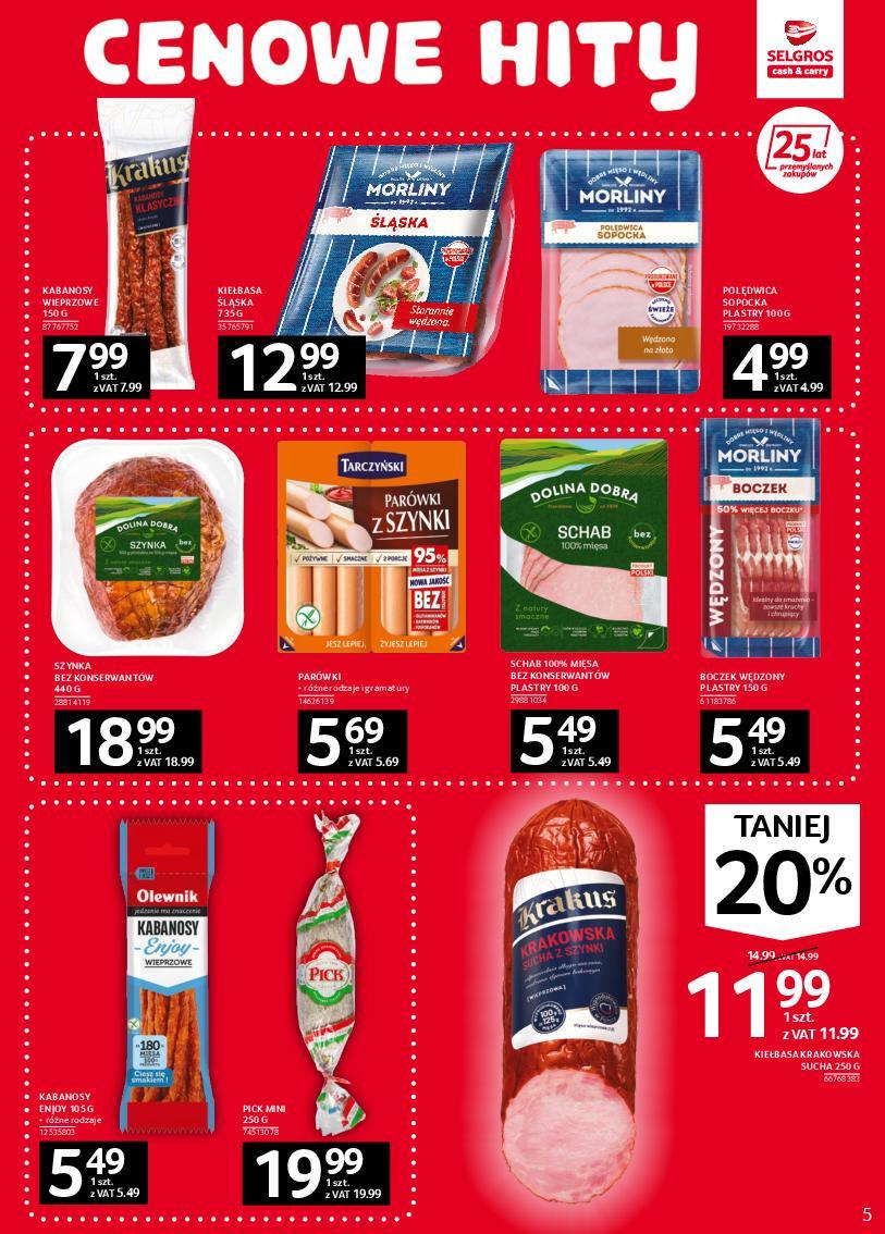 Gazetka promocyjna Selgros str. 5
