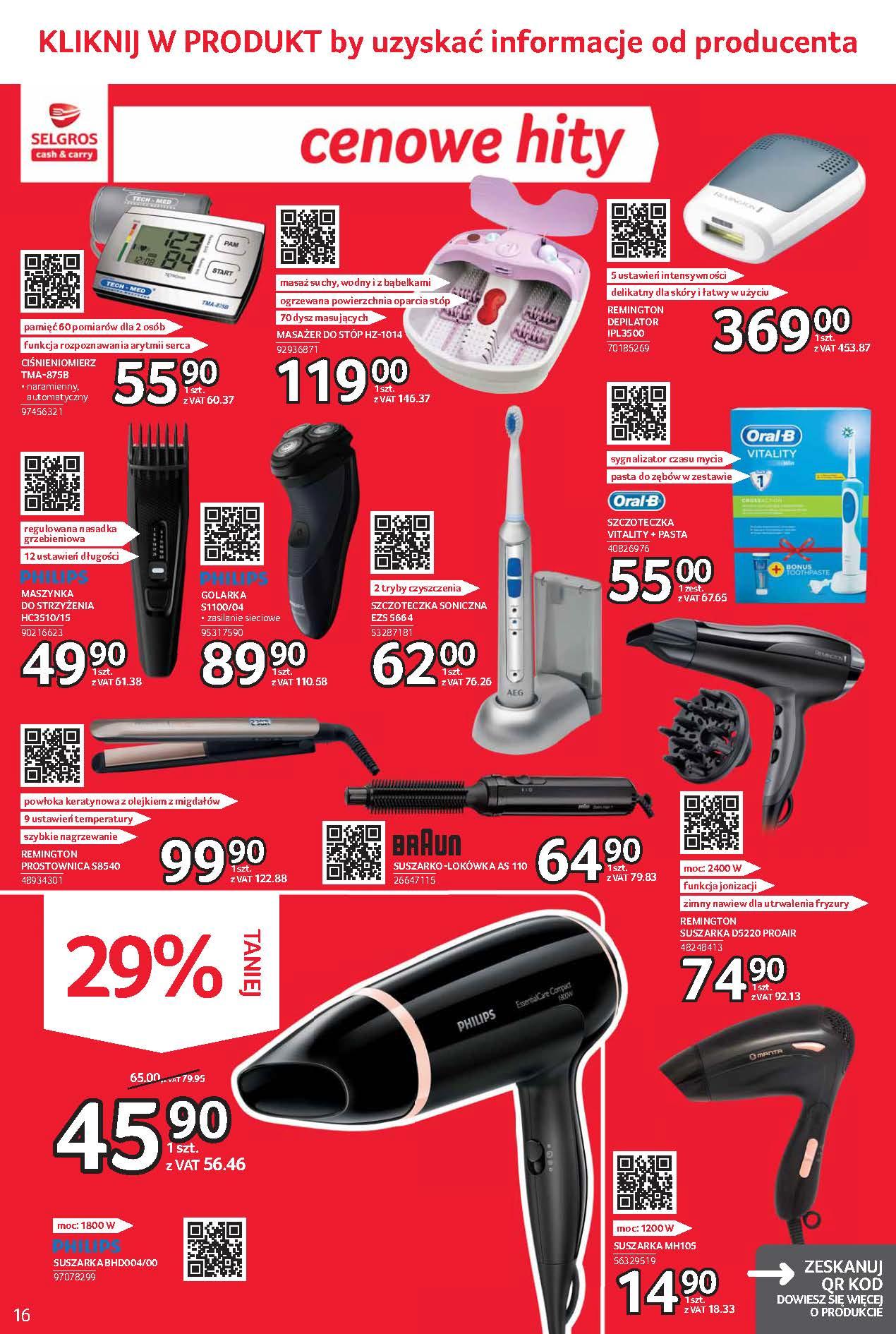 Gazetka promocyjna Selgros str. 16