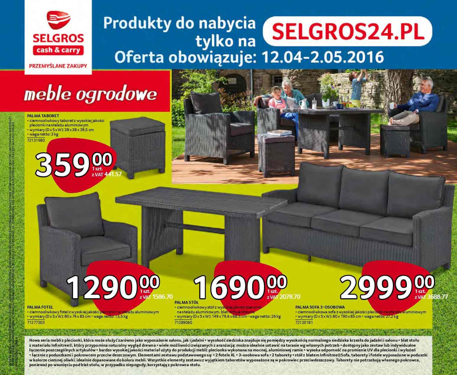 Gazetka promocyjna Selgros str. 1