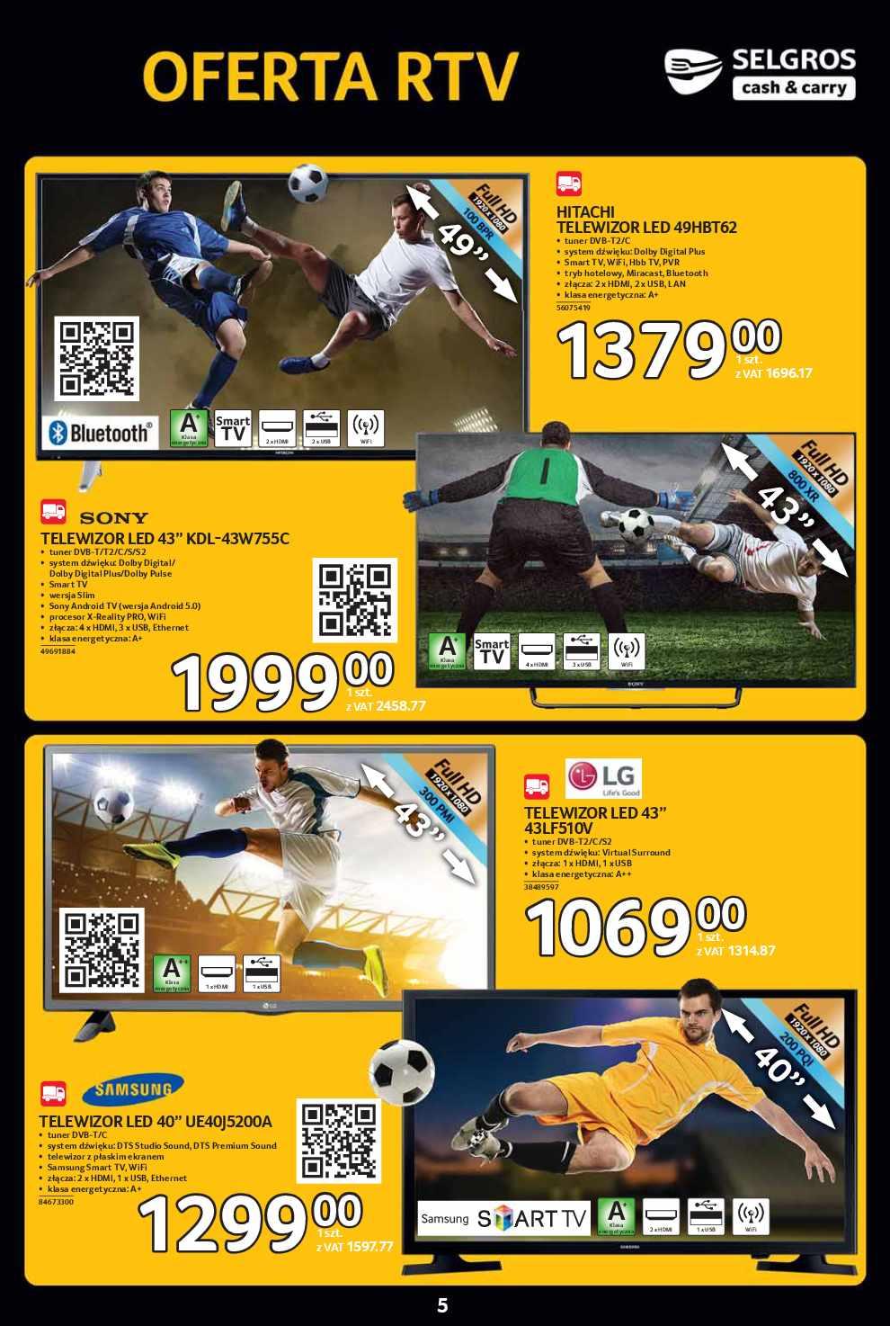 Gazetka promocyjna Selgros str. 5