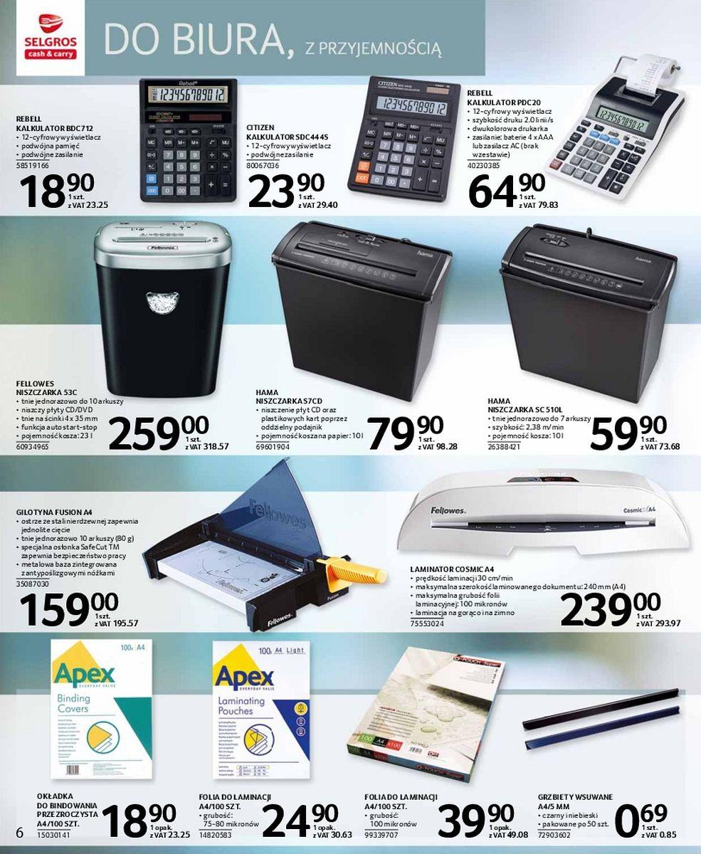 Gazetka promocyjna Selgros str. 6