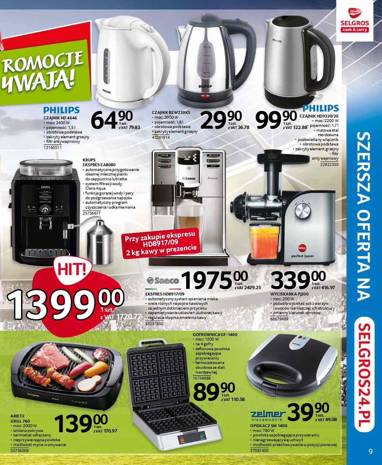 Gazetka promocyjna Selgros str. 9