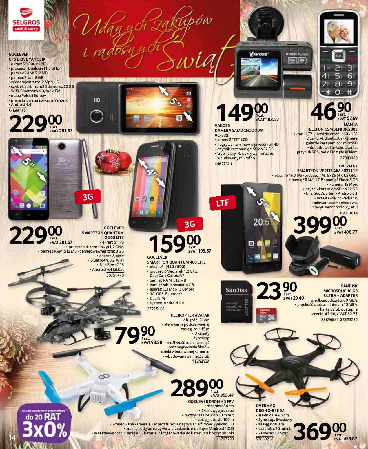 Gazetka promocyjna Selgros str. 14