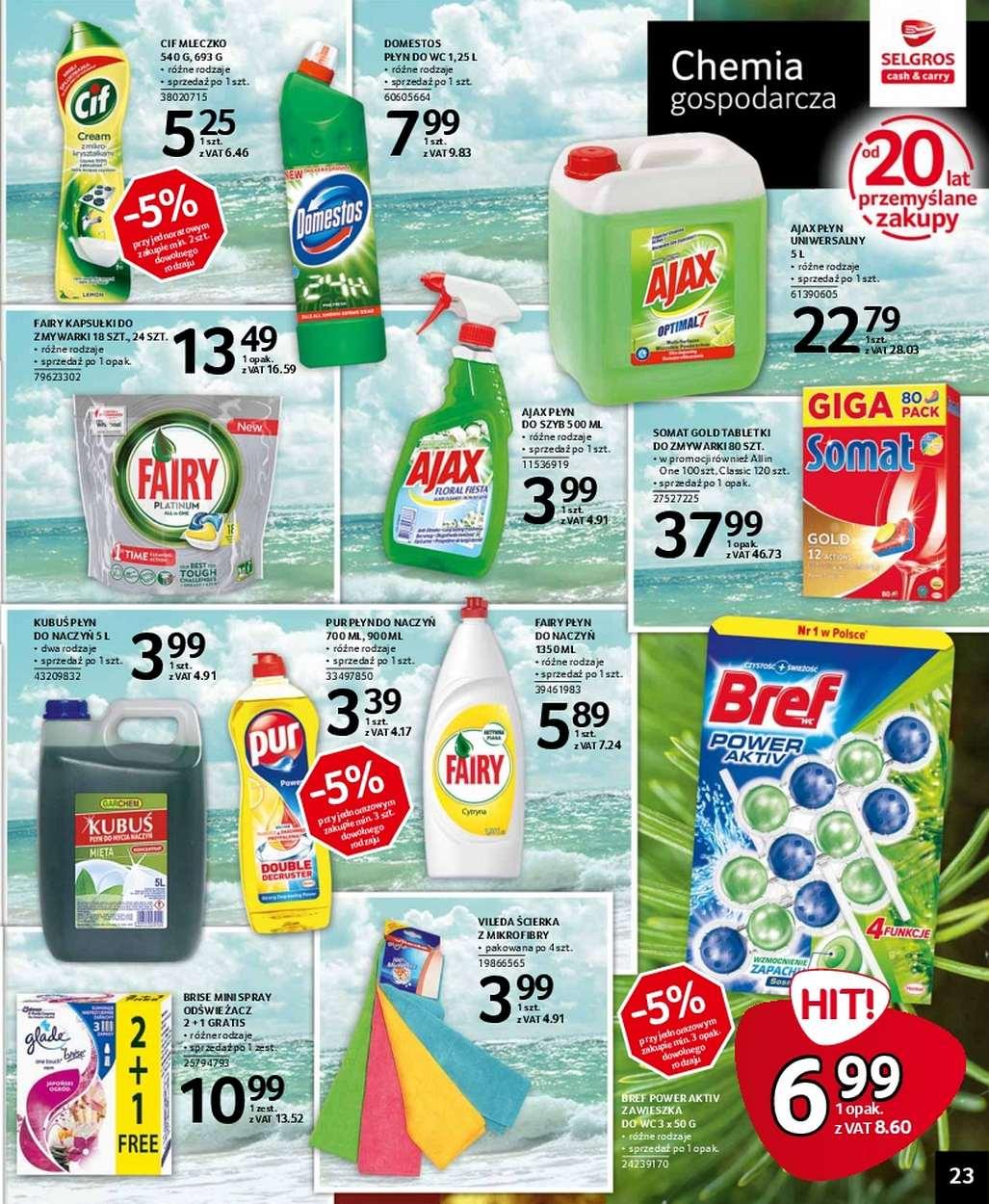 Gazetka promocyjna Selgros str. 23