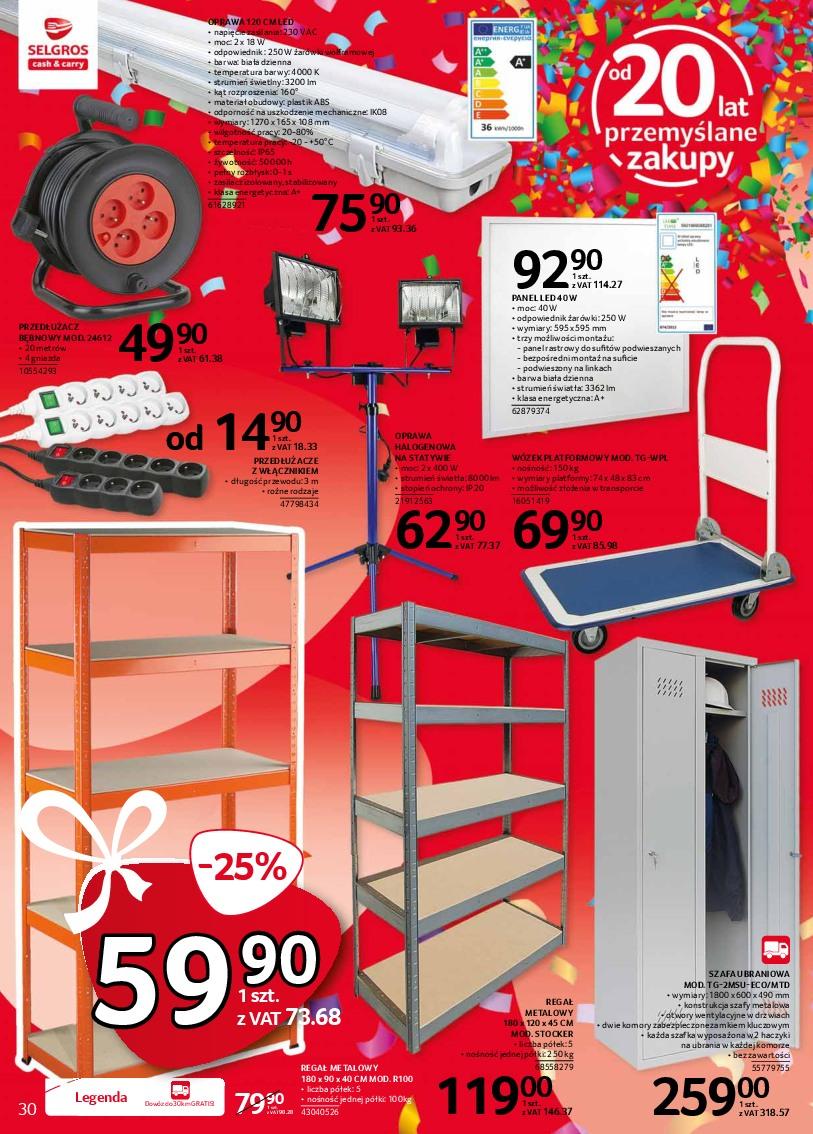 Gazetka promocyjna Selgros str. 30