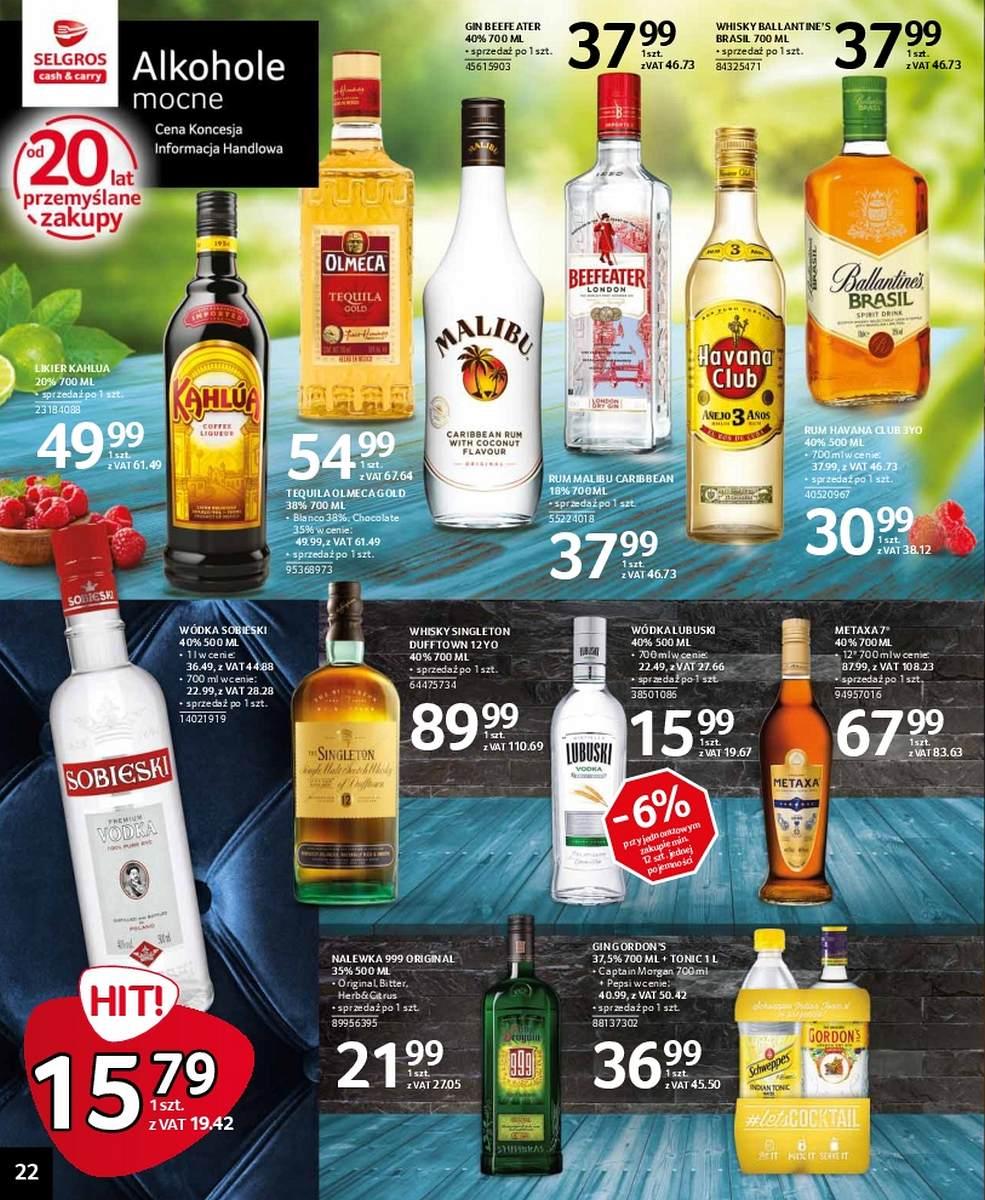 Gazetka promocyjna Selgros str. 22