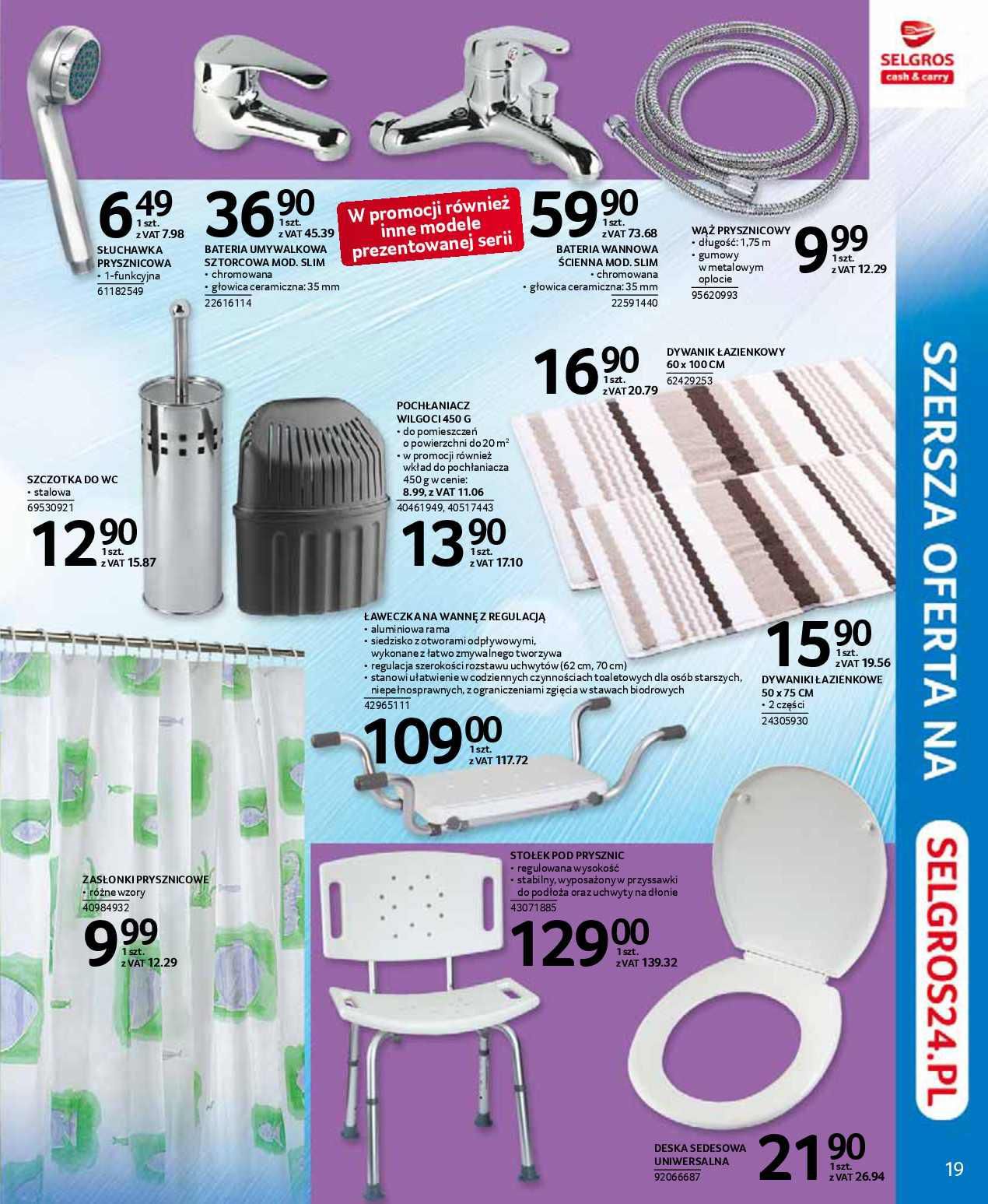 Gazetka promocyjna Selgros str. 19