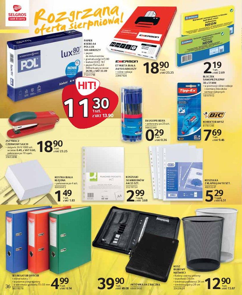 Gazetka promocyjna Selgros str. 36