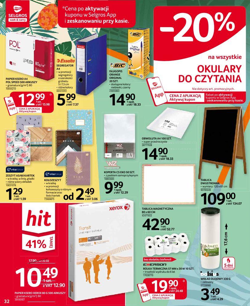 Gazetka promocyjna Selgros str. 32