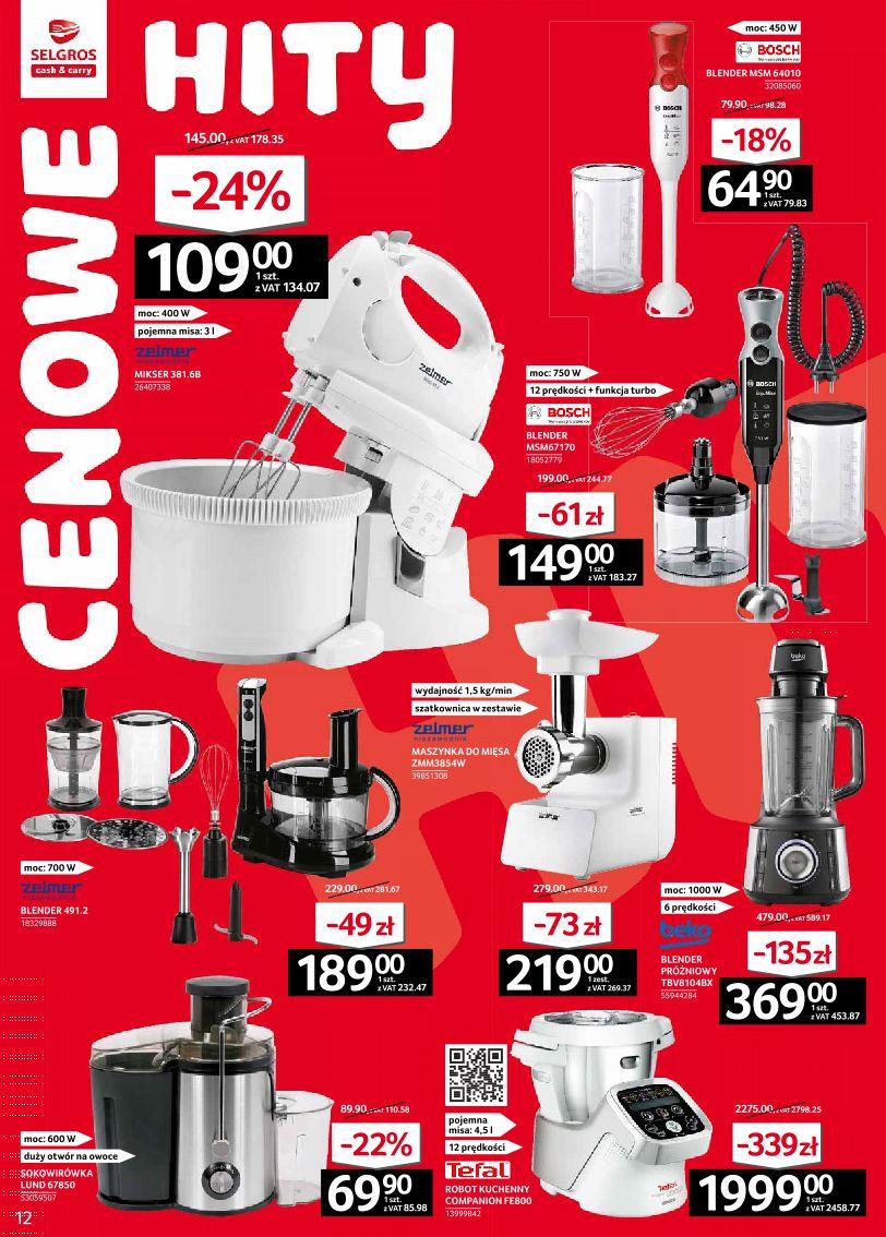 Gazetka promocyjna Selgros str. 12