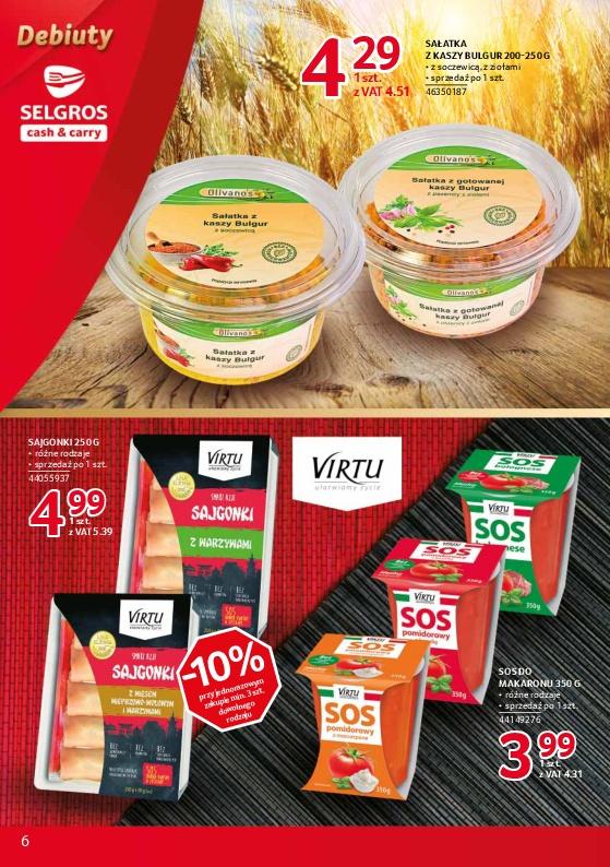 Gazetka promocyjna Selgros str. 6