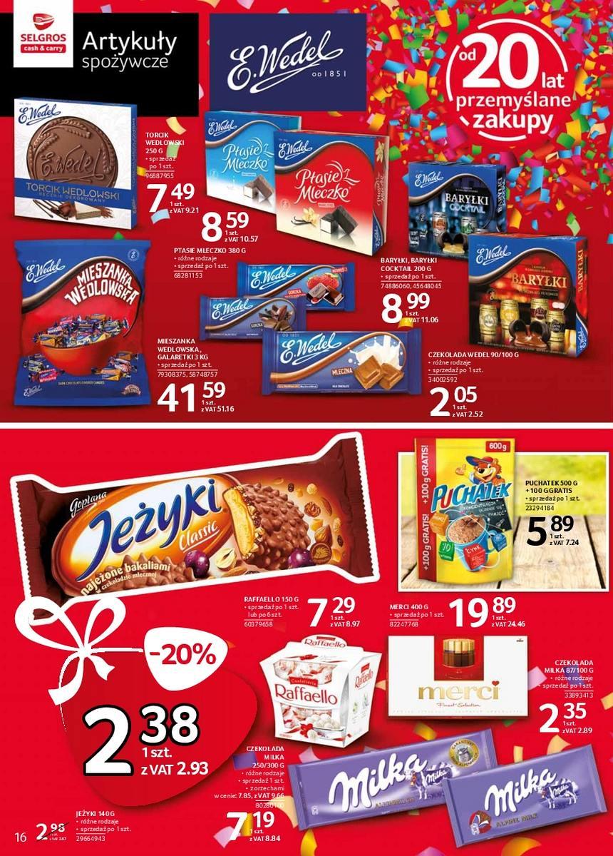 Gazetka promocyjna Selgros str. 16