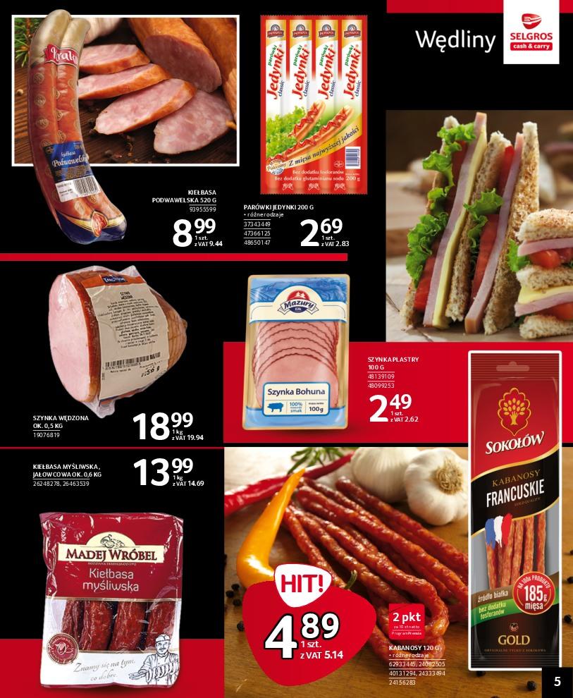 Gazetka promocyjna Selgros str. 5