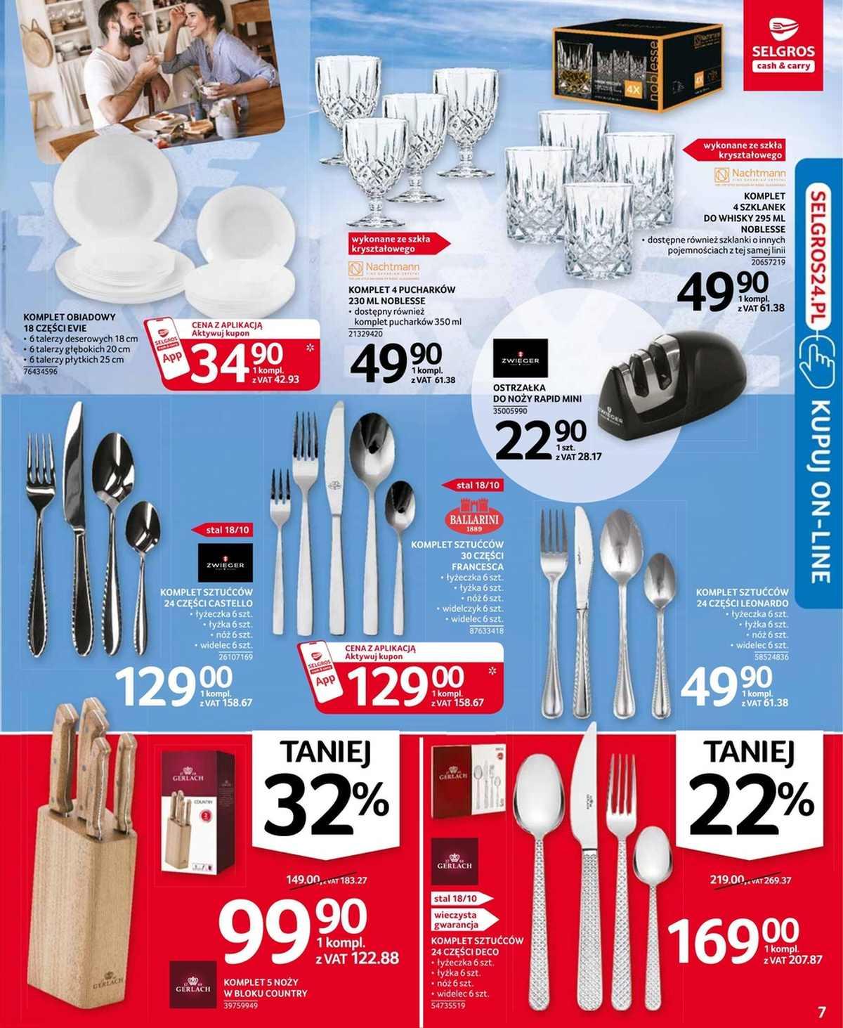 Gazetka promocyjna Selgros str. 7