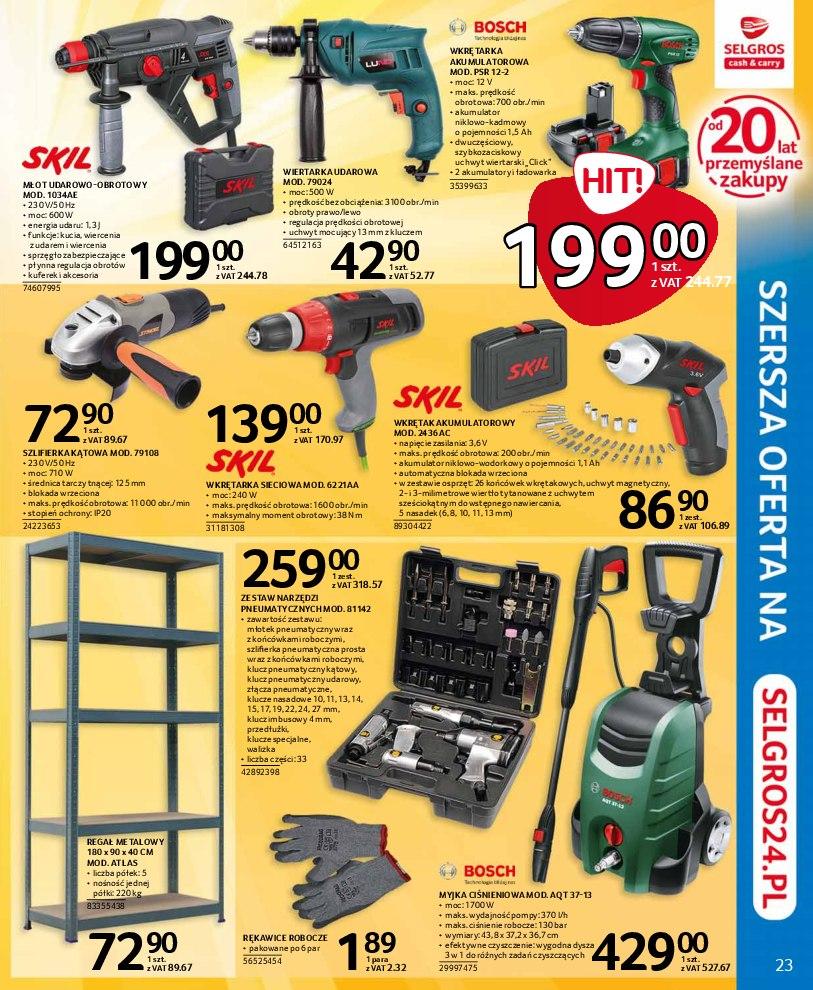Gazetka promocyjna Selgros str. 23