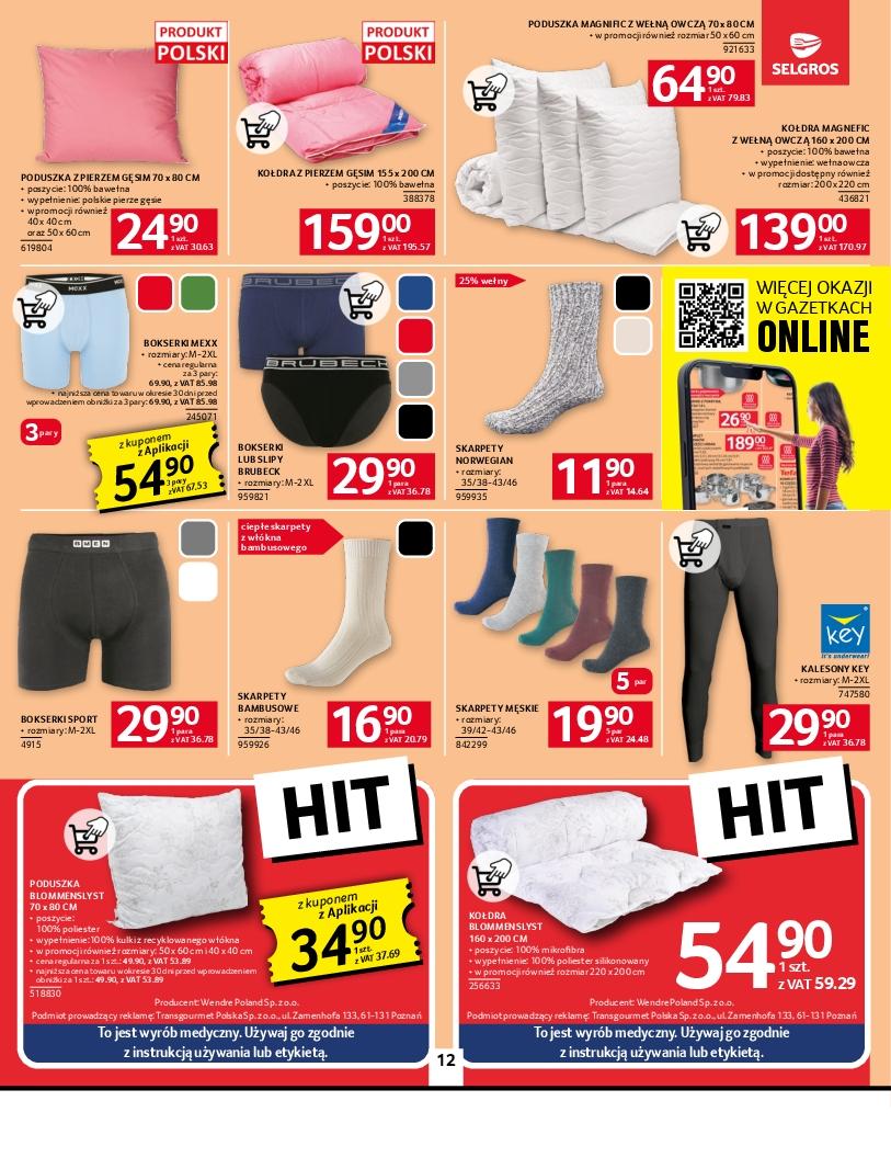 Gazetka promocyjna Selgros str. 12