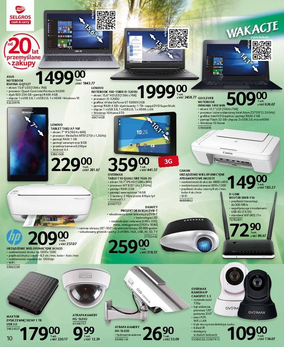 Gazetka promocyjna Selgros str. 10