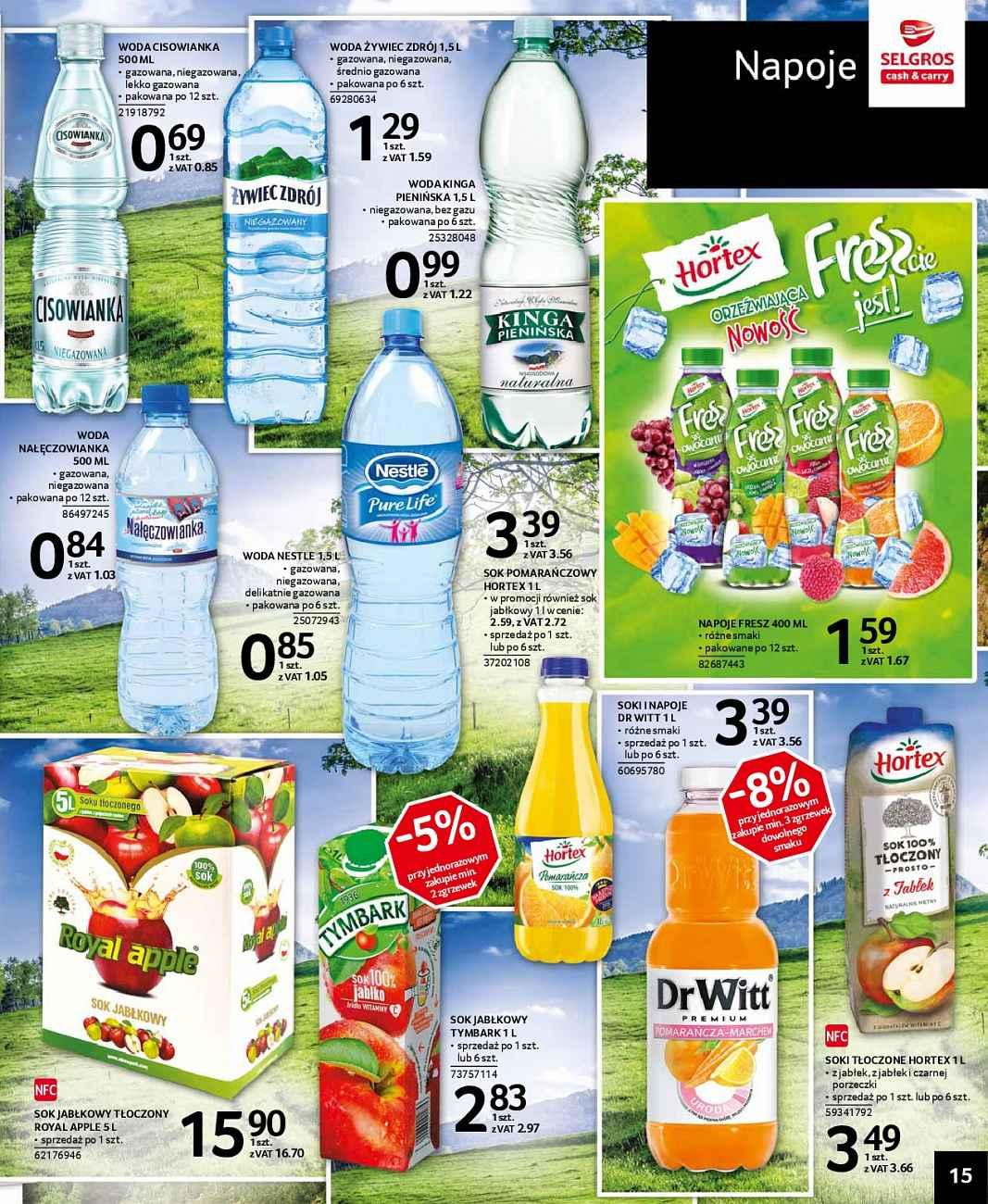 Gazetka promocyjna Selgros str. 15