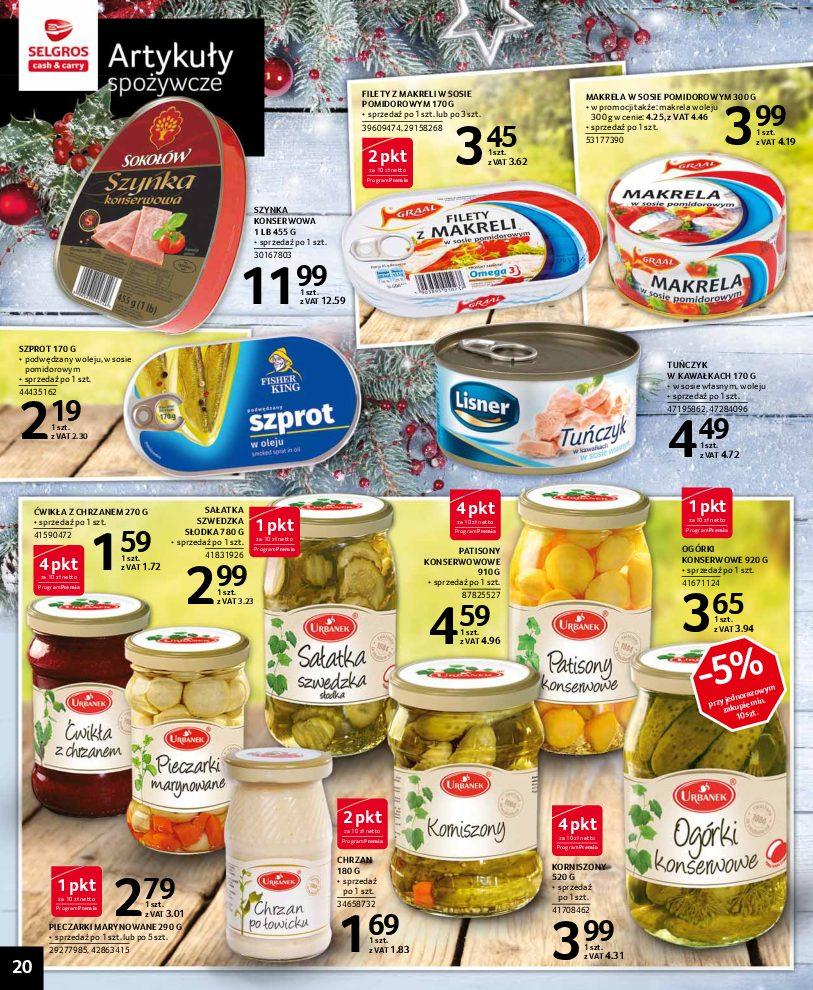 Gazetka promocyjna Selgros str. 20