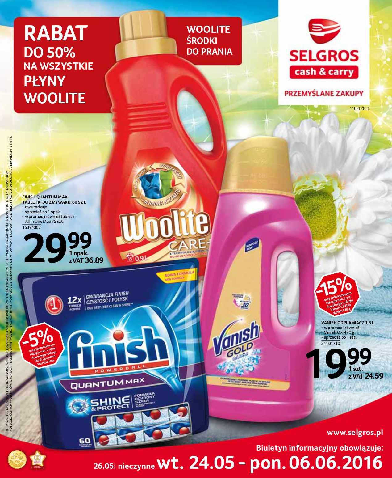 Gazetka promocyjna Selgros str. 1