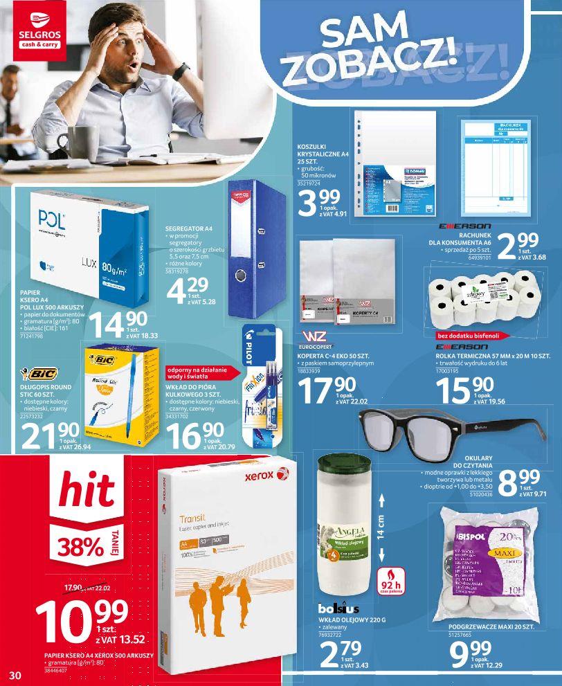 Gazetka promocyjna Selgros str. 30