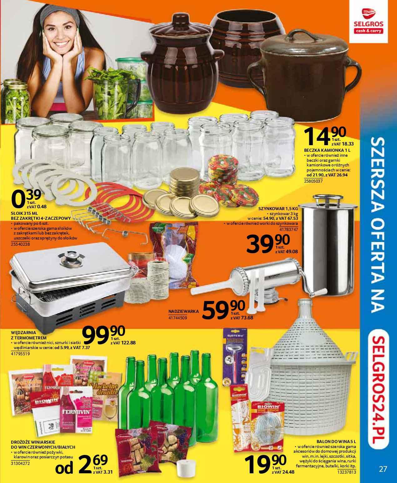 Gazetka promocyjna Selgros str. 27