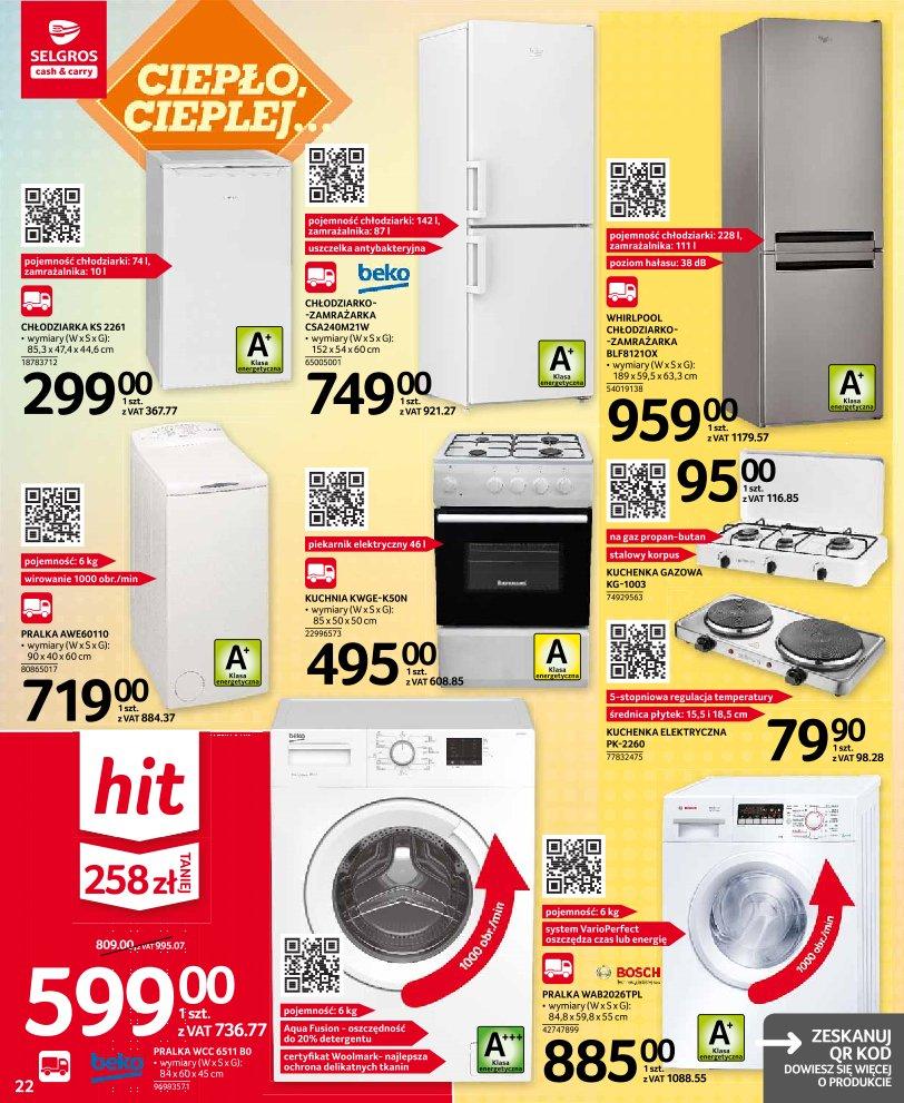 Gazetka promocyjna Selgros str. 22