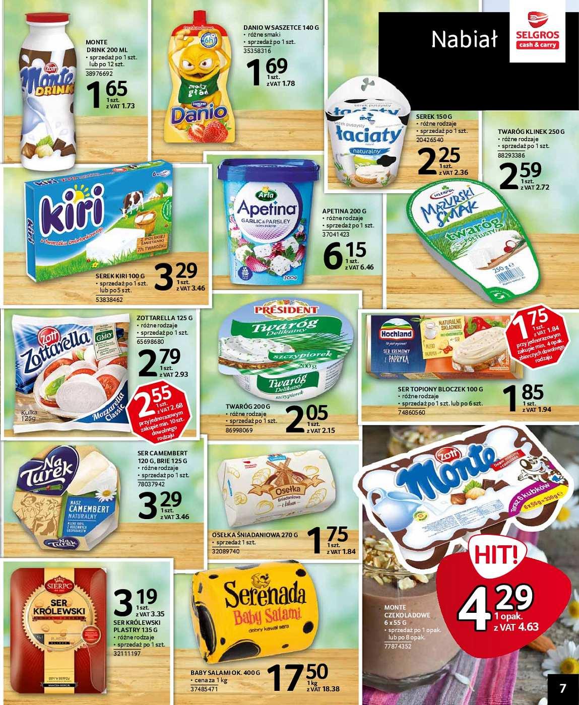 Gazetka promocyjna Selgros str. 7