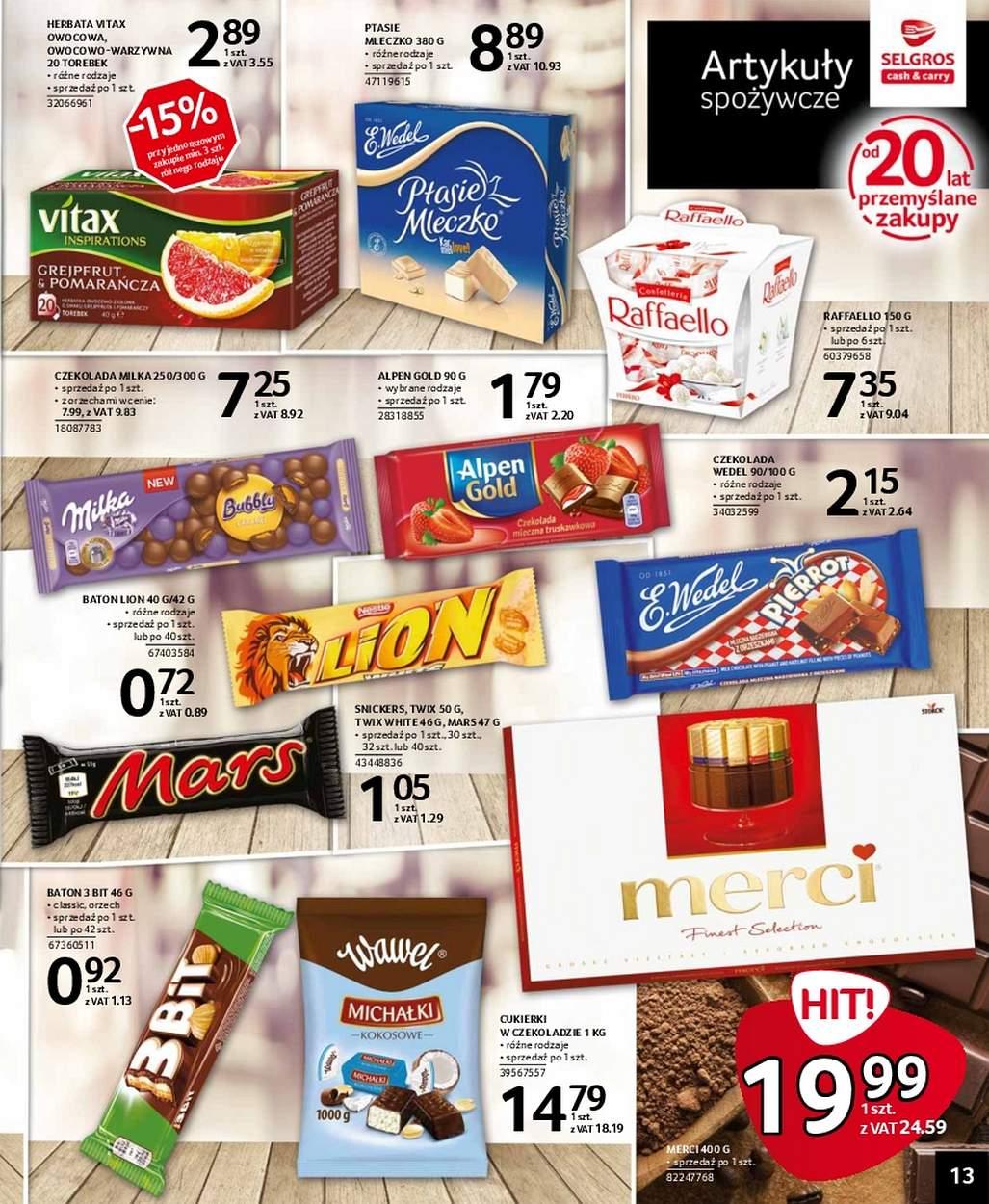 Gazetka promocyjna Selgros str. 13