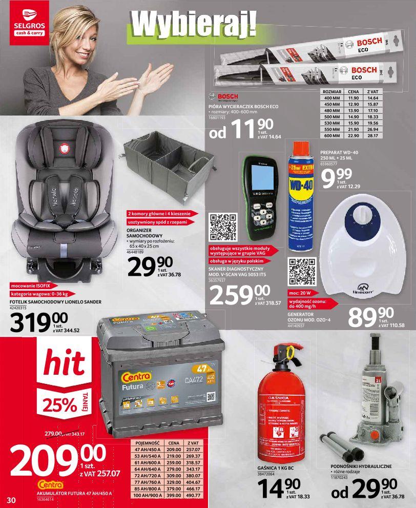 Gazetka promocyjna Selgros str. 30