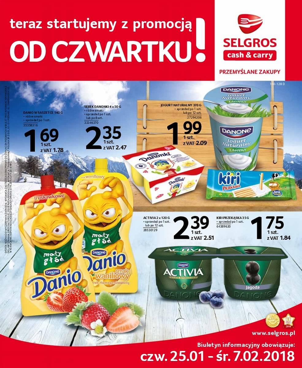 Gazetka promocyjna Selgros str. 1