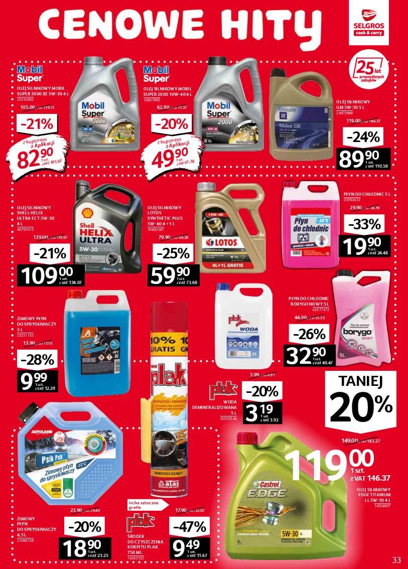 Gazetka promocyjna Selgros str. 33
