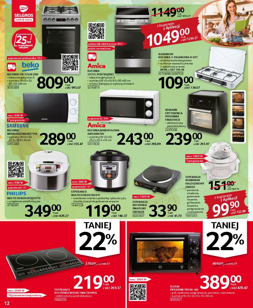 Gazetka promocyjna Selgros str. 12