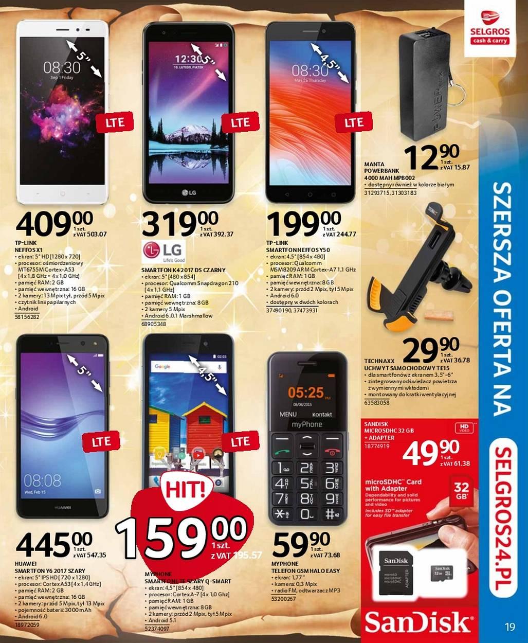 Gazetka promocyjna Selgros str. 19