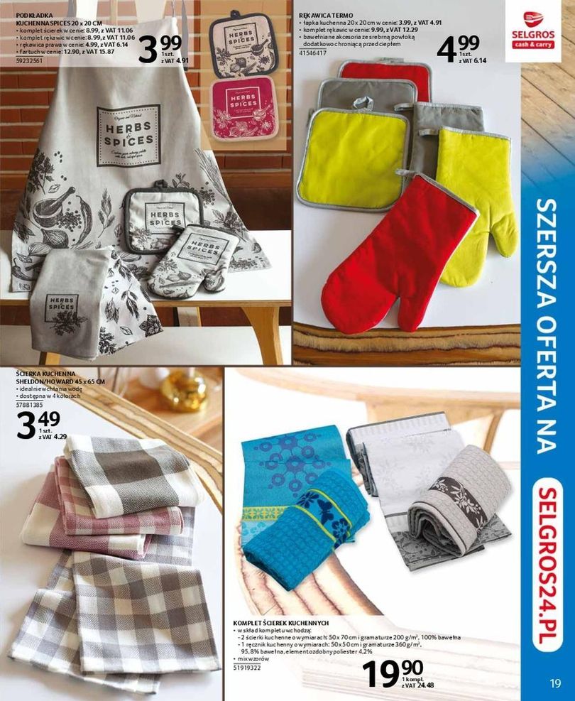 Gazetka promocyjna Selgros str. 19