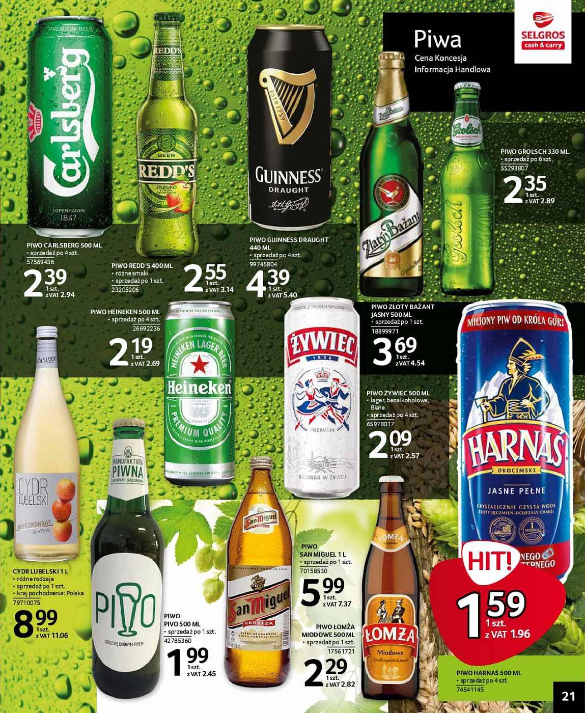 Gazetka promocyjna Selgros str. 21