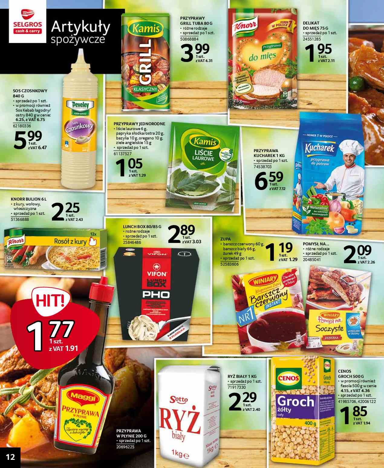 Gazetka promocyjna Selgros str. 12