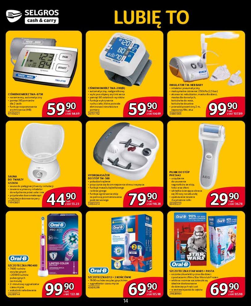 Gazetka promocyjna Selgros str. 14