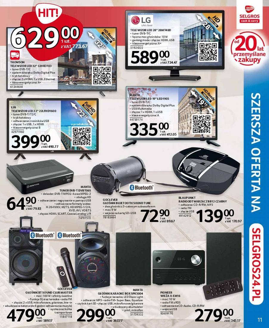 Gazetka promocyjna Selgros str. 11