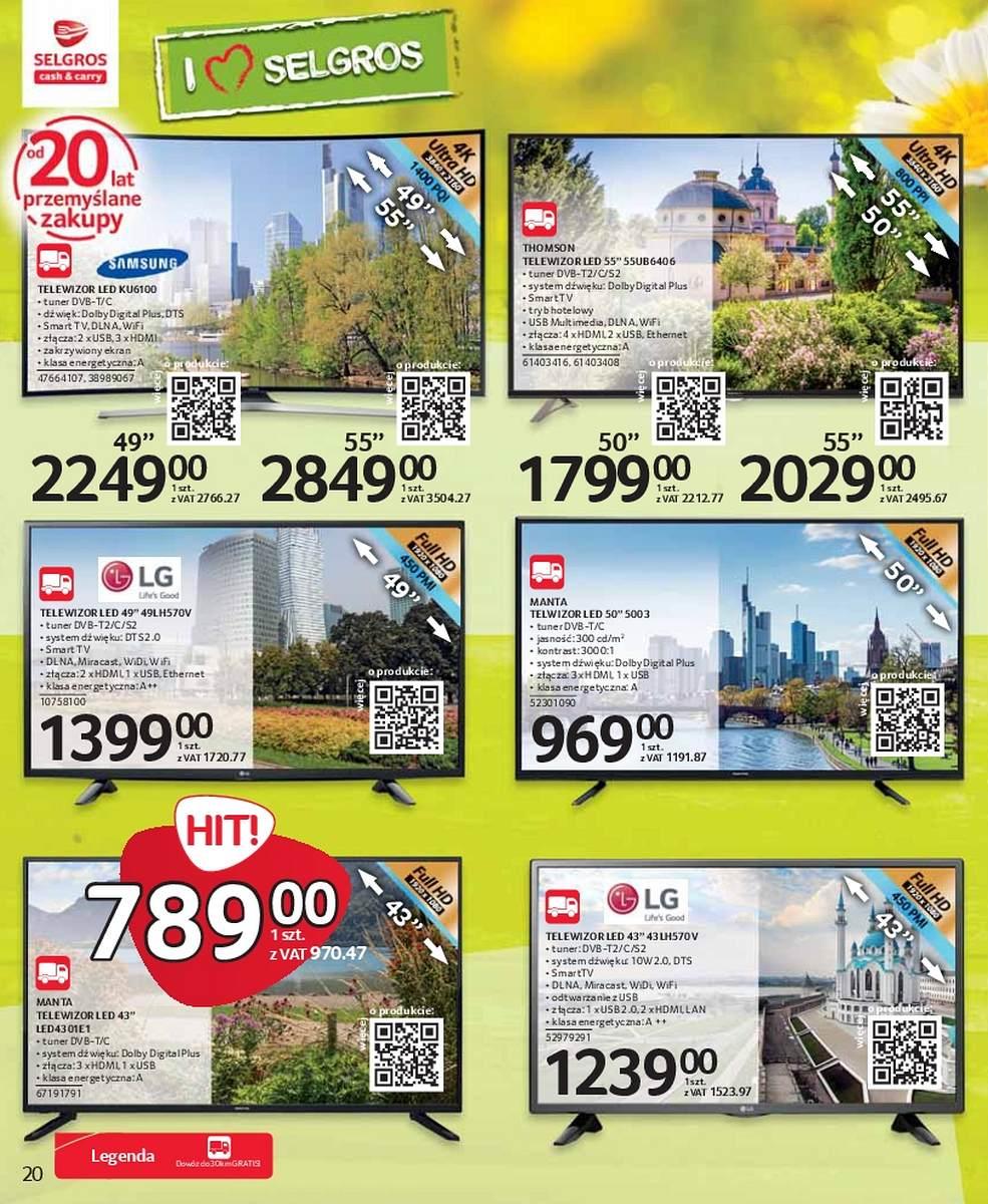 Gazetka promocyjna Selgros str. 20