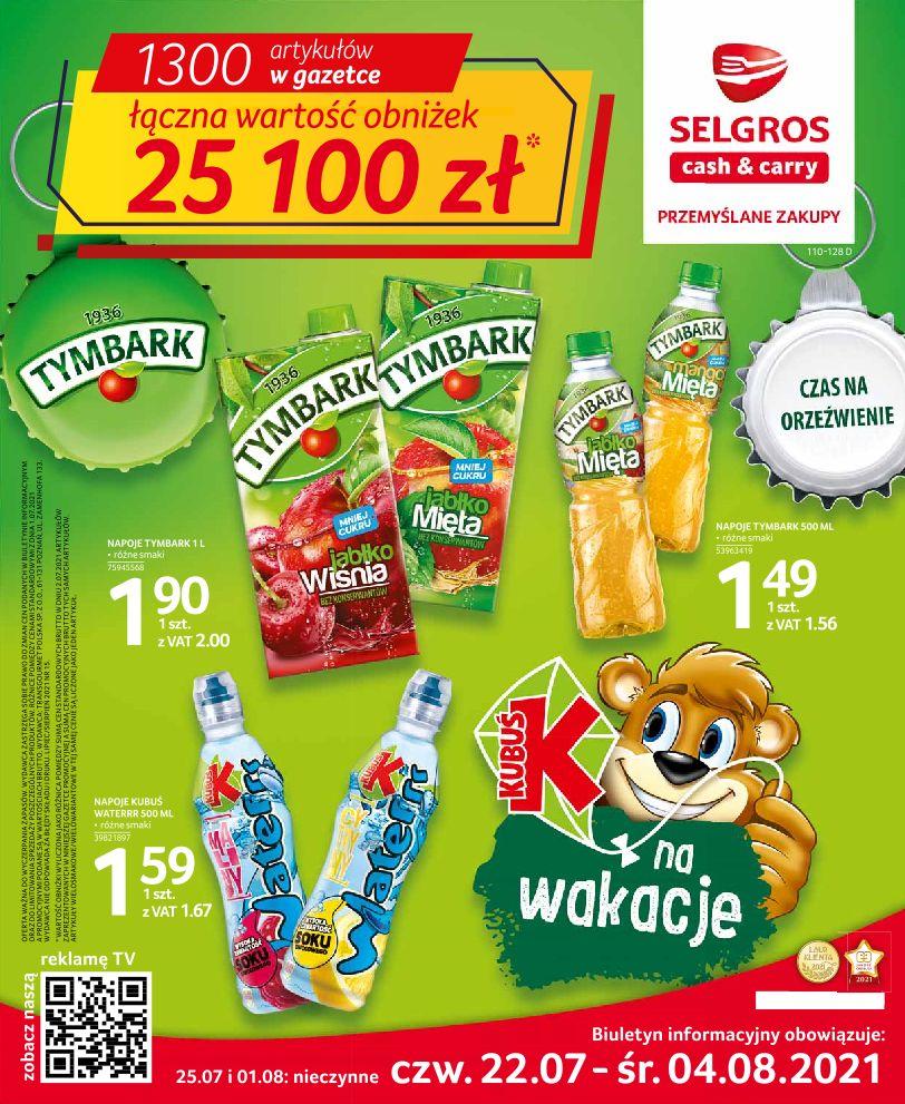 Gazetka promocyjna Selgros str. 1
