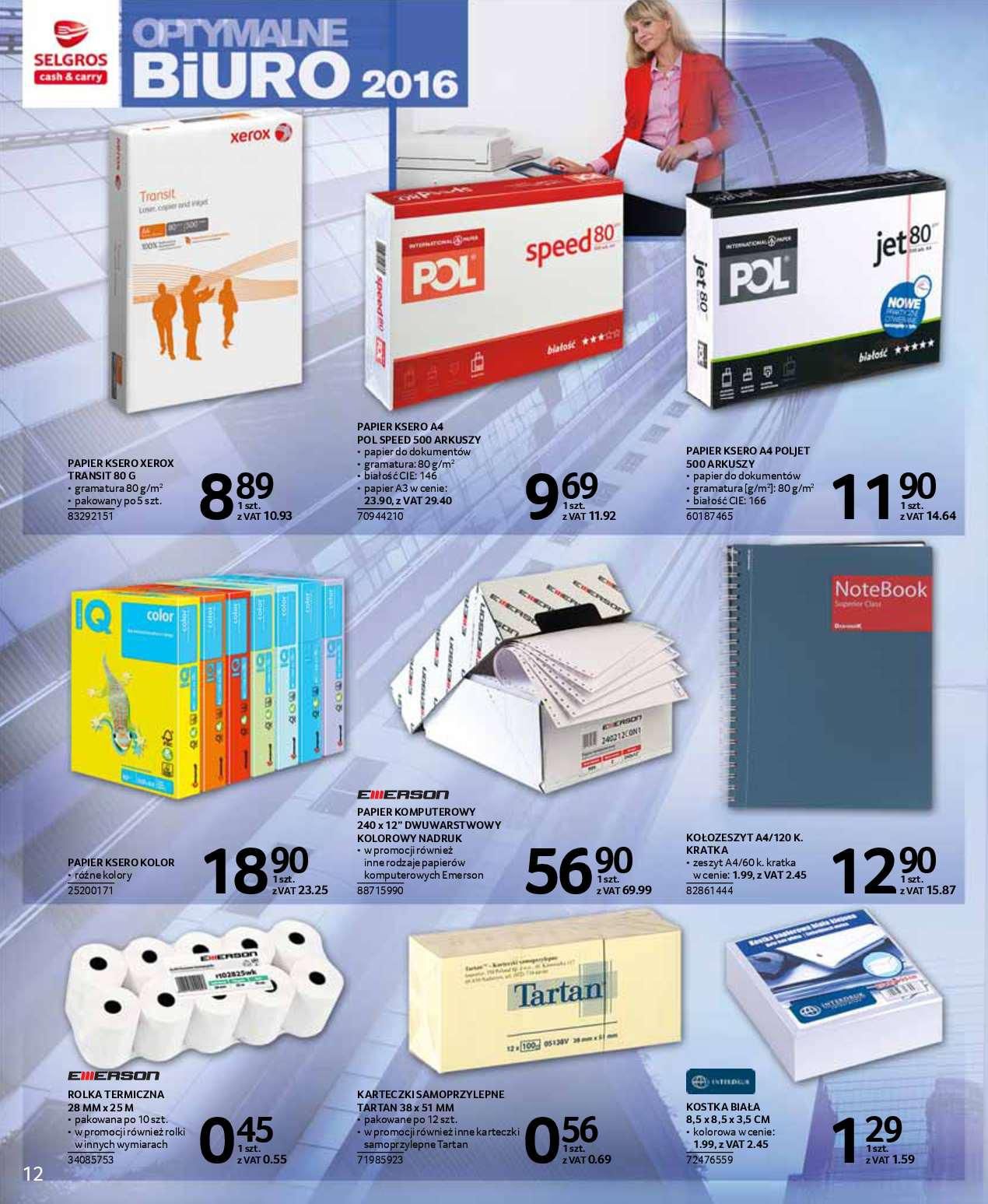 Gazetka promocyjna Selgros str. 12